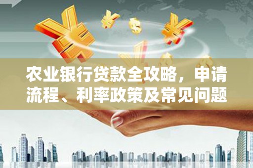 武陟农业银行贷款全攻略，申请流程、利率政策及常见问题解析