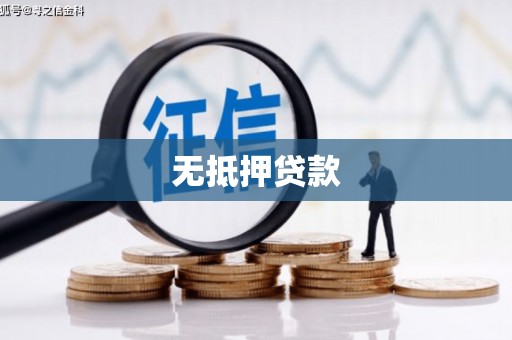 武陟无抵押贷款