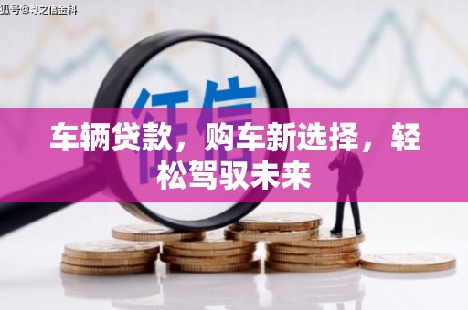 武陟车辆贷款，购车新选择，轻松驾驭未来