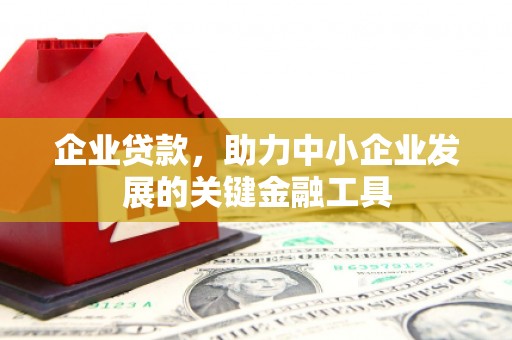 武陟企业贷款，助力中小企业发展的关键金融工具