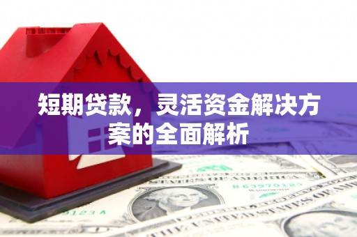 武陟短期贷款，灵活资金解决方案的全面解析