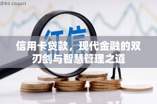 武陟信用卡贷款，现代金融的双刃剑与智慧管理之道