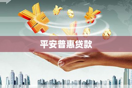 武陟平安普惠贷款